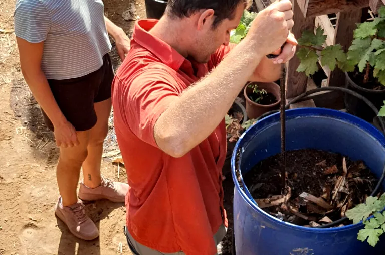 Finca Encuentro Bokashi Workshop