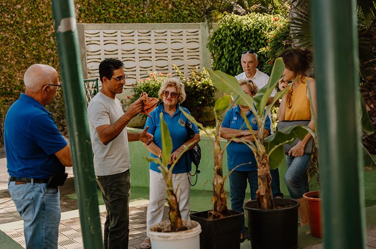 finca encuentro workshops plants