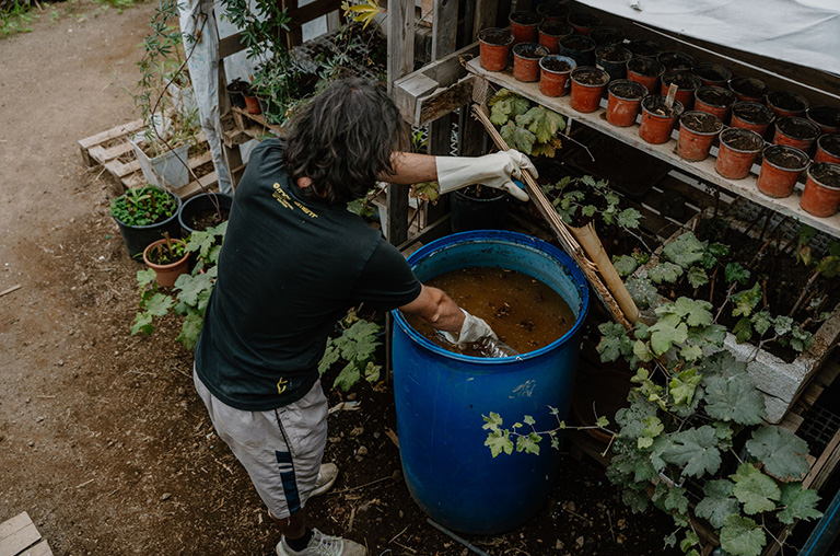 finca encuentro compost bokashi